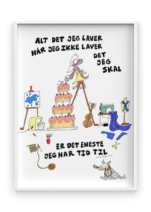 Alt det - Indrammet plakat