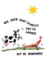 Ude på landet - Plakat