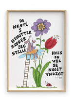 Yndig- Indrammet plakat