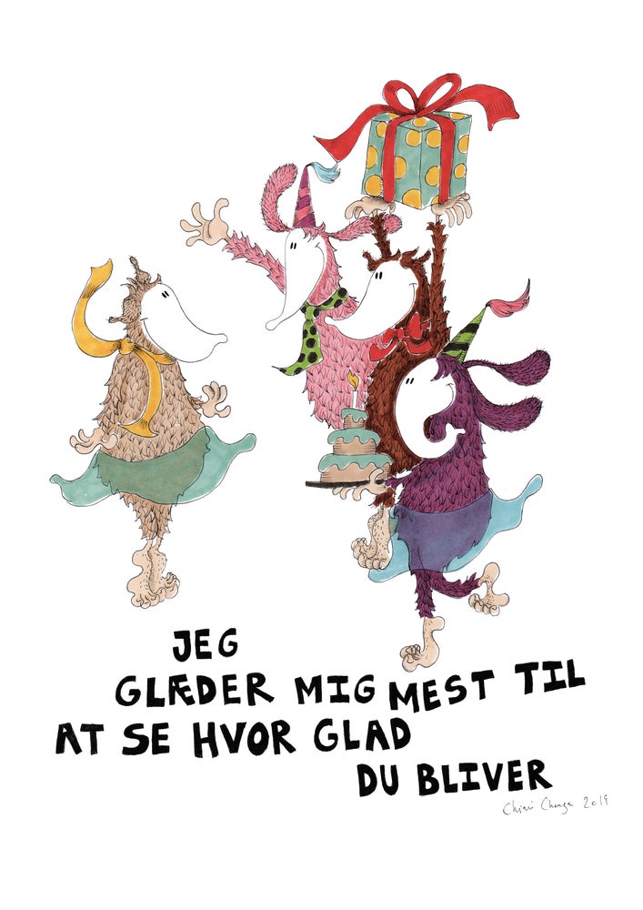 
            
                Load image into Gallery viewer, Glæder mig - Plakat
            
        