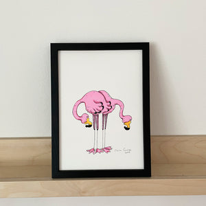 
            
                Load image into Gallery viewer, Flamingo 2 original
            
        